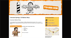 Desktop Screenshot of cavemanbarber.net